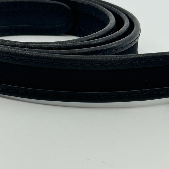 DAMIR DOMA SILENT Skinny Unisex Leather Belt Clincher Silver Buckle main image 5